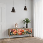 STYLISH BEAUTY Móvel de TV com 3 Portas em Efeito Carvalho