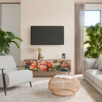 STYLISH BEAUTY Móvel de TV com 3 Portas em Efeito Carvalho