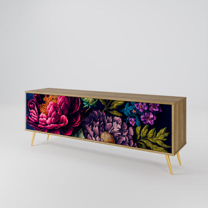 BLOOMING ELEGANCE Móvel de TV de 3 Portas