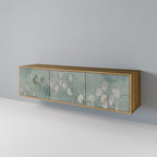 NIGHT LADY Móvel de TV com 3 Portas em Efeito Carvalho