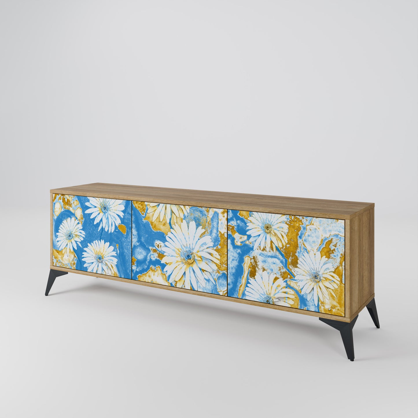 DAISY LUXE Móvel de TV de 3 Portas