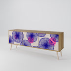 MAGIC NATURE Móvel de TV com 3 Portas em Efeito Carvalho