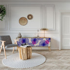 MAGIC NATURE Móvel de TV com 3 Portas em Efeito Carvalho