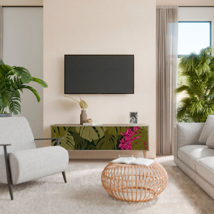 TROPICAL BEAUTY Móvel de TV de 3 Portas