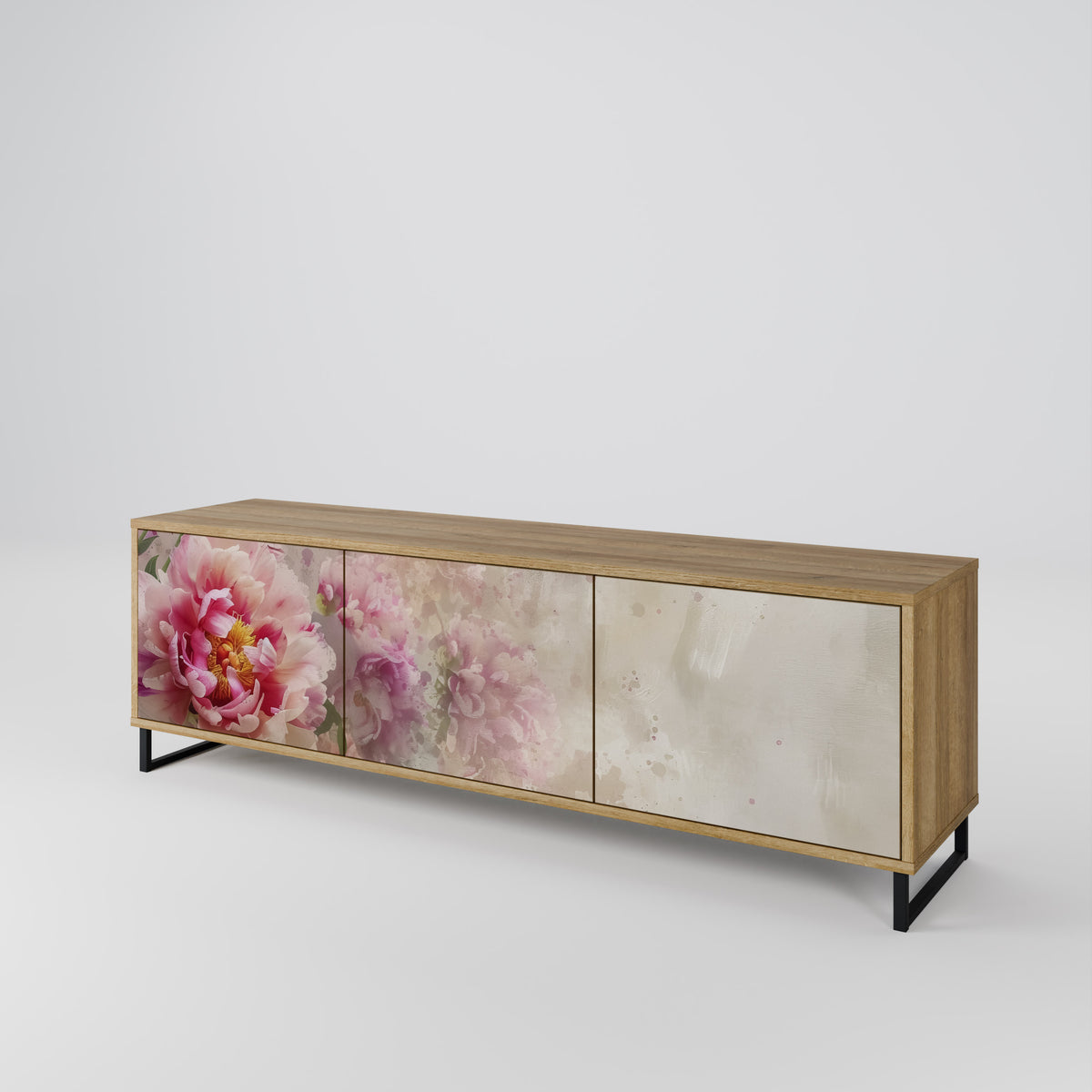 PEONY WHISPER Móvel de TV de 3 Portas