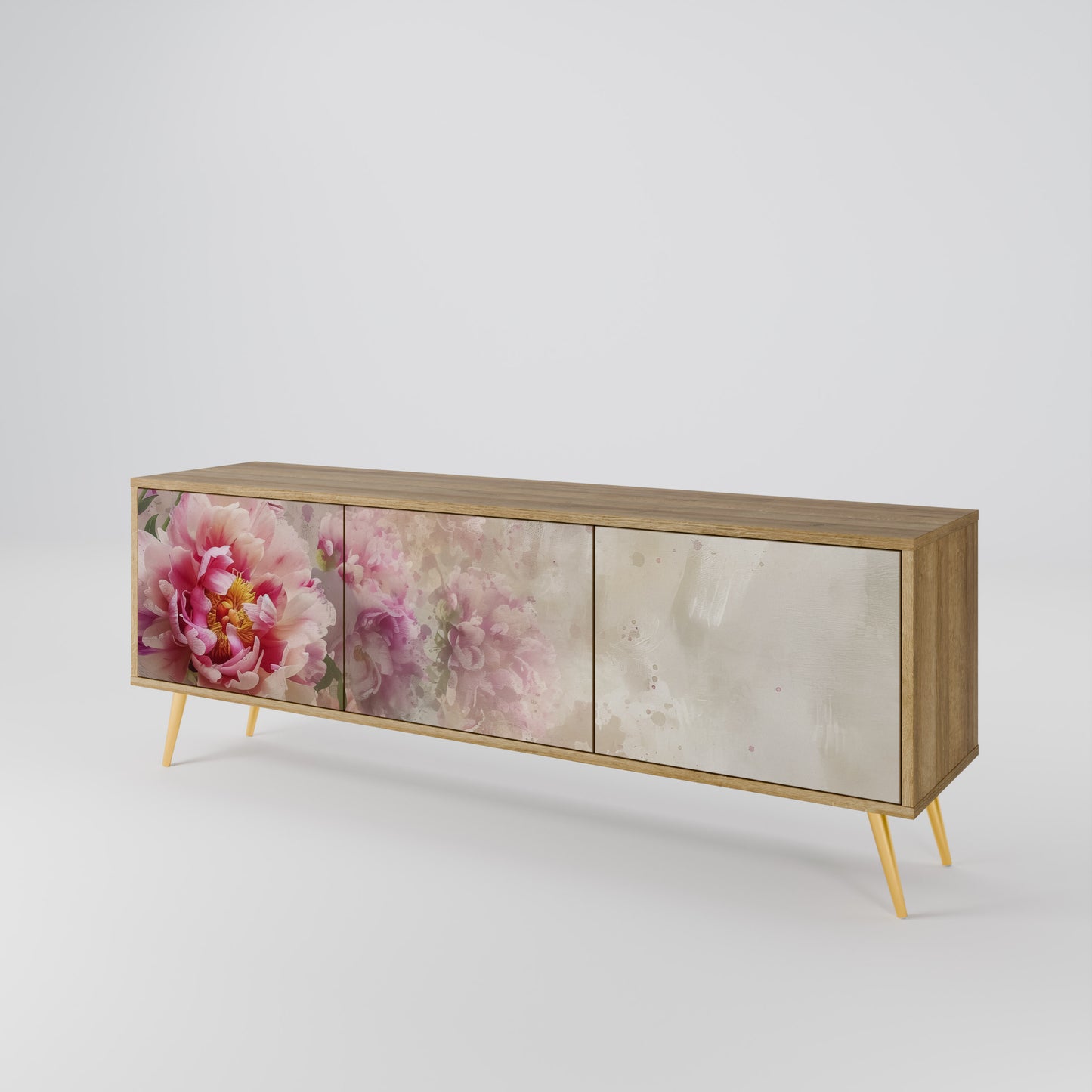 PEONY WHISPER Móvel de TV de 3 Portas