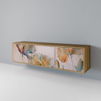 SOFTEN POPPY Móvel de TV com 3 Portas em Efeito Carvalho