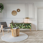 DANDELION AMUSE Móvel de TV com 3 Portas em Efeito Carvalho