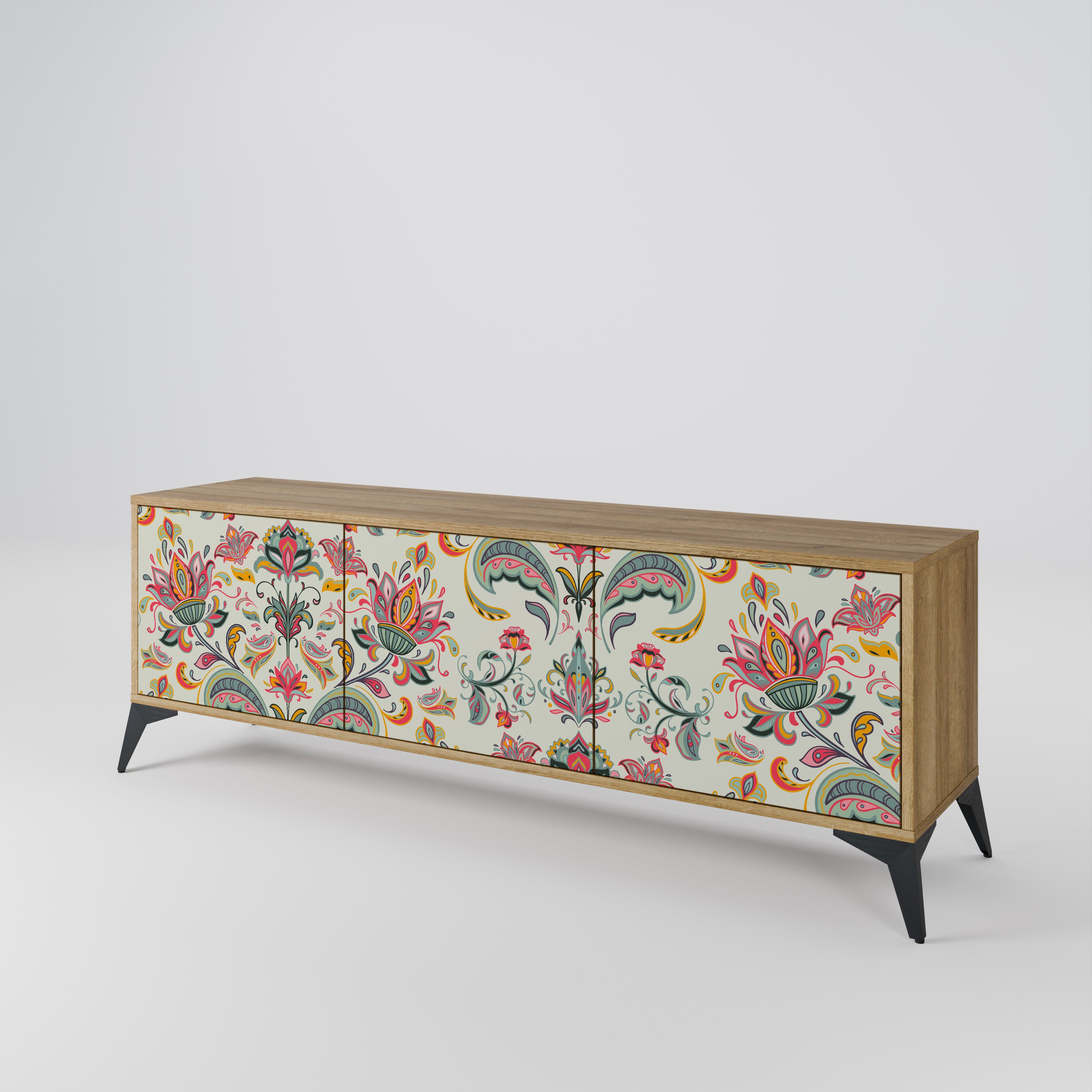 ORGANIC FOLKLORE Móvel de TV de 3 Portas