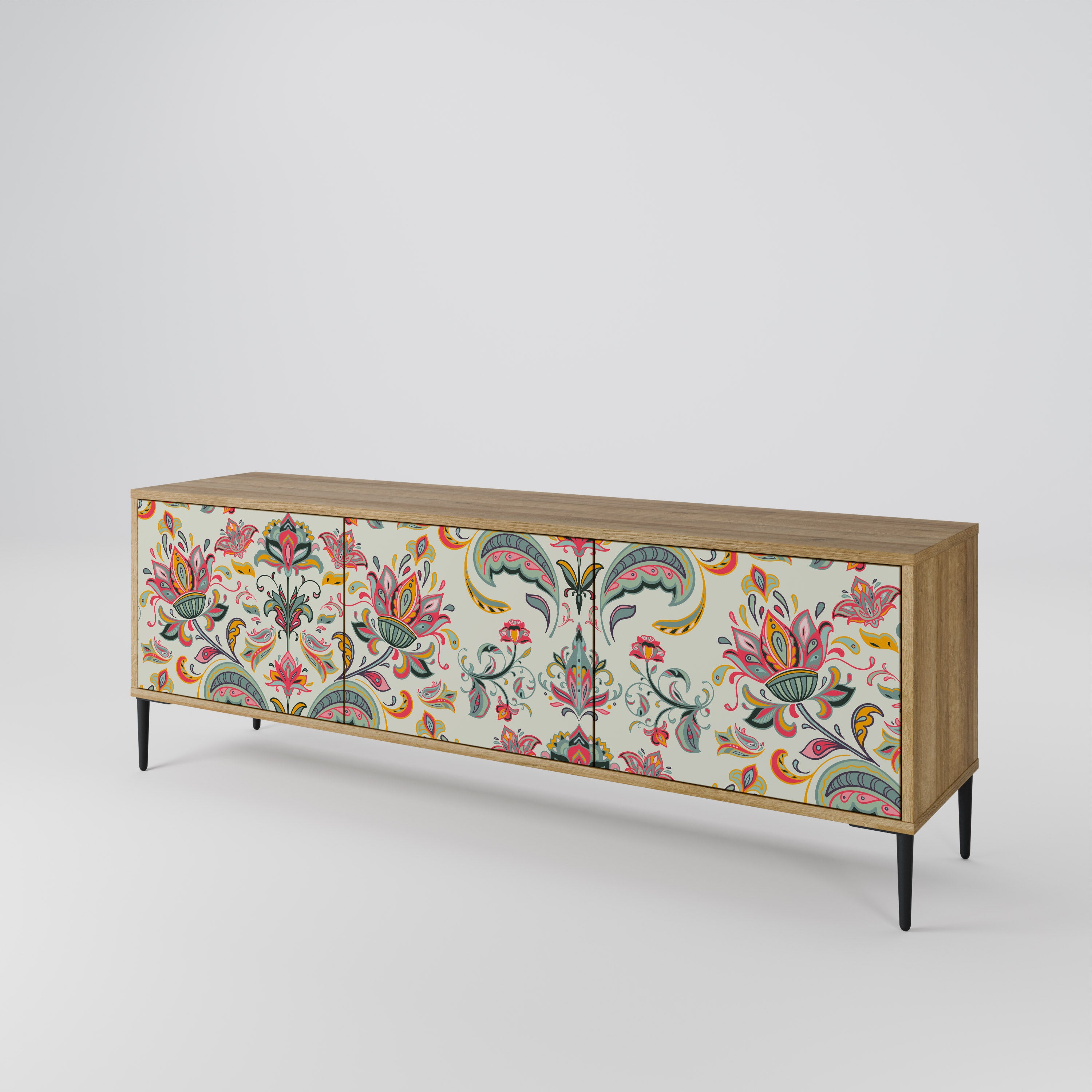 ORGANIC FOLKLORE Móvel de TV de 3 Portas