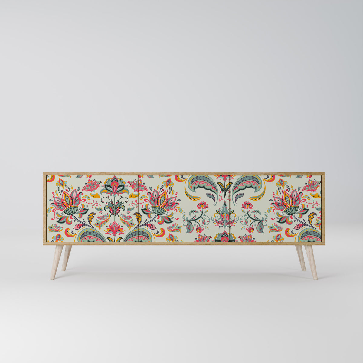 ORGANIC FOLKLORE Móvel de TV de 3 Portas