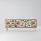 ORGANIC FOLKLORE Móvel de TV com 3 Portas em Efeito Carvalho