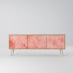 CRANE DANCE Móvel de TV com 3 Portas em Efeito Carvalho