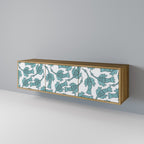 WATERSPOUT SONGIBIRD Móvel de TV com 3 Portas em Efeito Carvalho