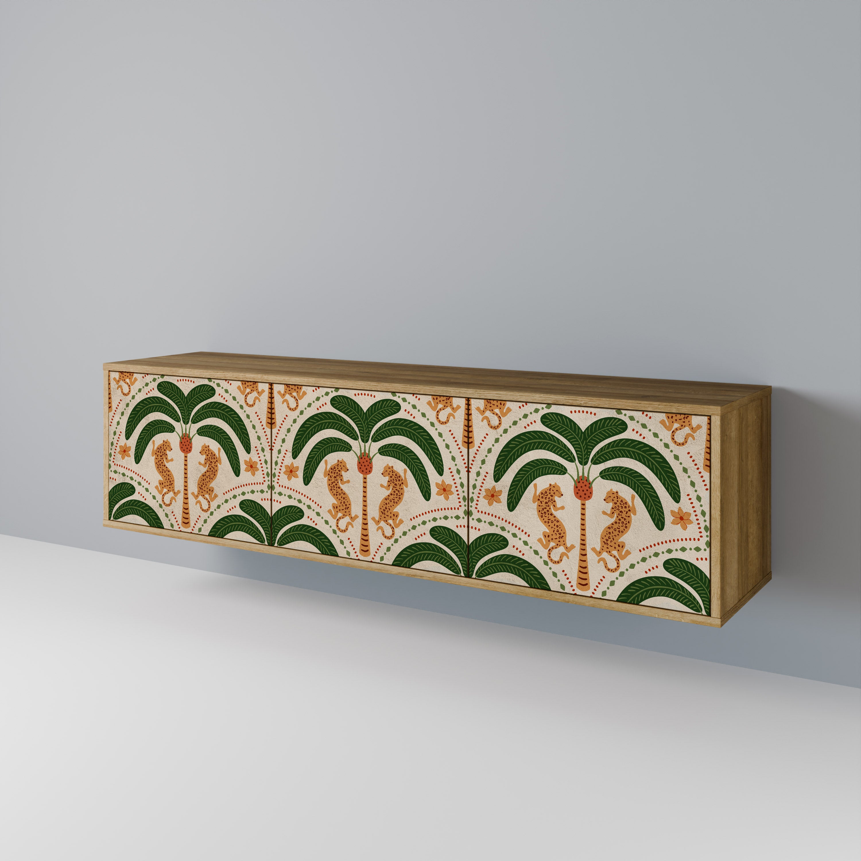 DANCING PREDATORS Móvel de TV de 3 Portas