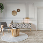 HAPPY HENS Móvel de TV com 3 Portas em Efeito Carvalho