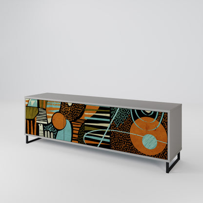 GEODE GLIMMER Móvel de TV de 3 Portas
