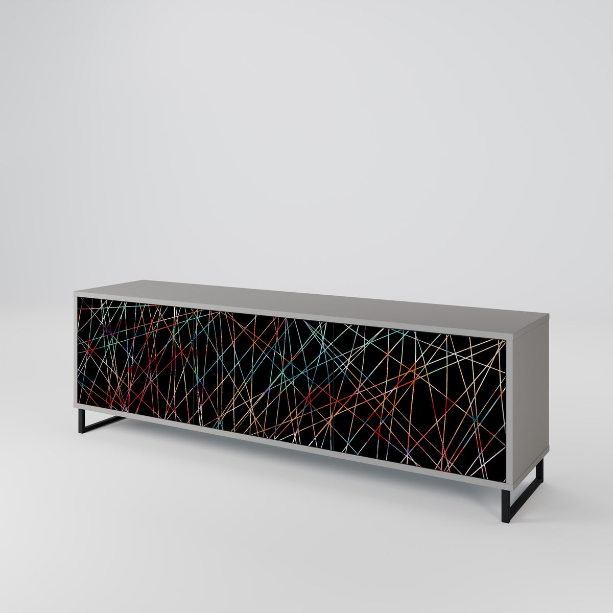 LUMINOUS SNARE Móvel de TV de 3 Portas