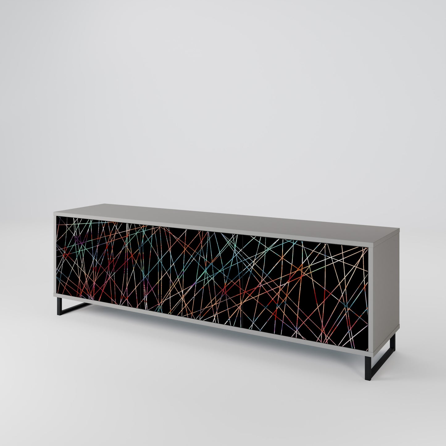 LUMINOUS SNARE Móvel de TV de 3 Portas