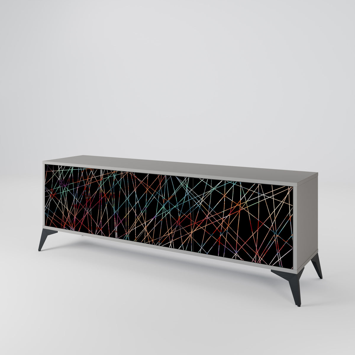 LUMINOUS SNARE Móvel de TV de 3 Portas