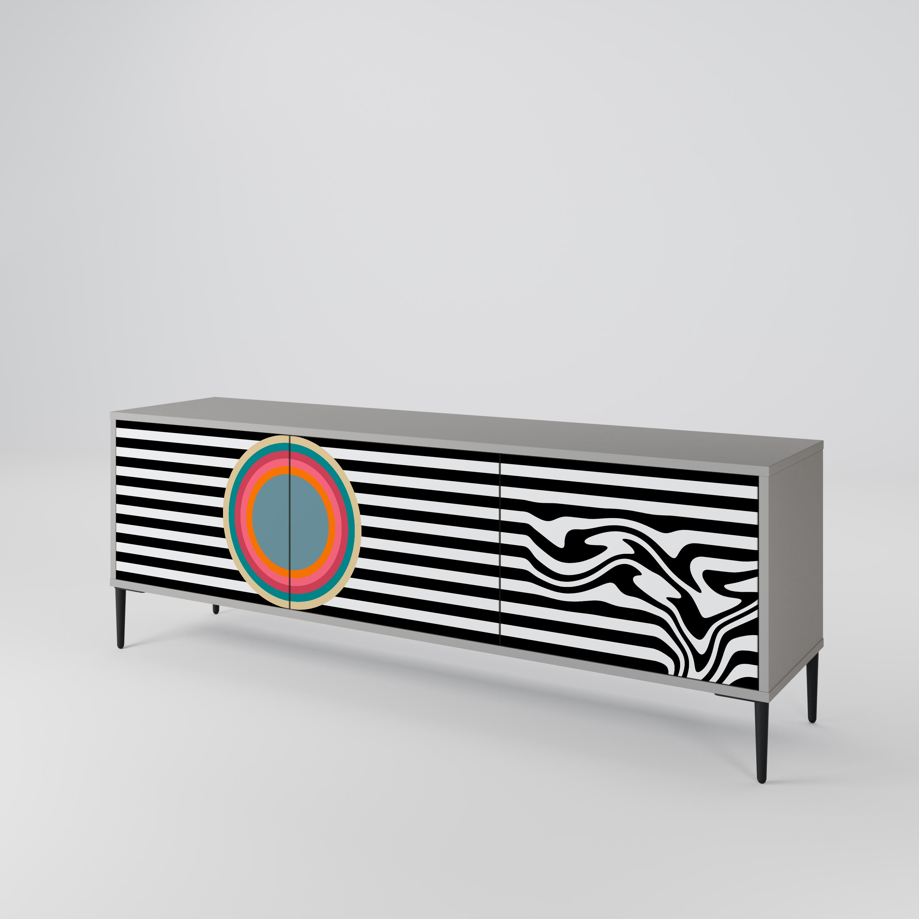 SPECTRA SHOWCASE 3-Door TV Cabinet