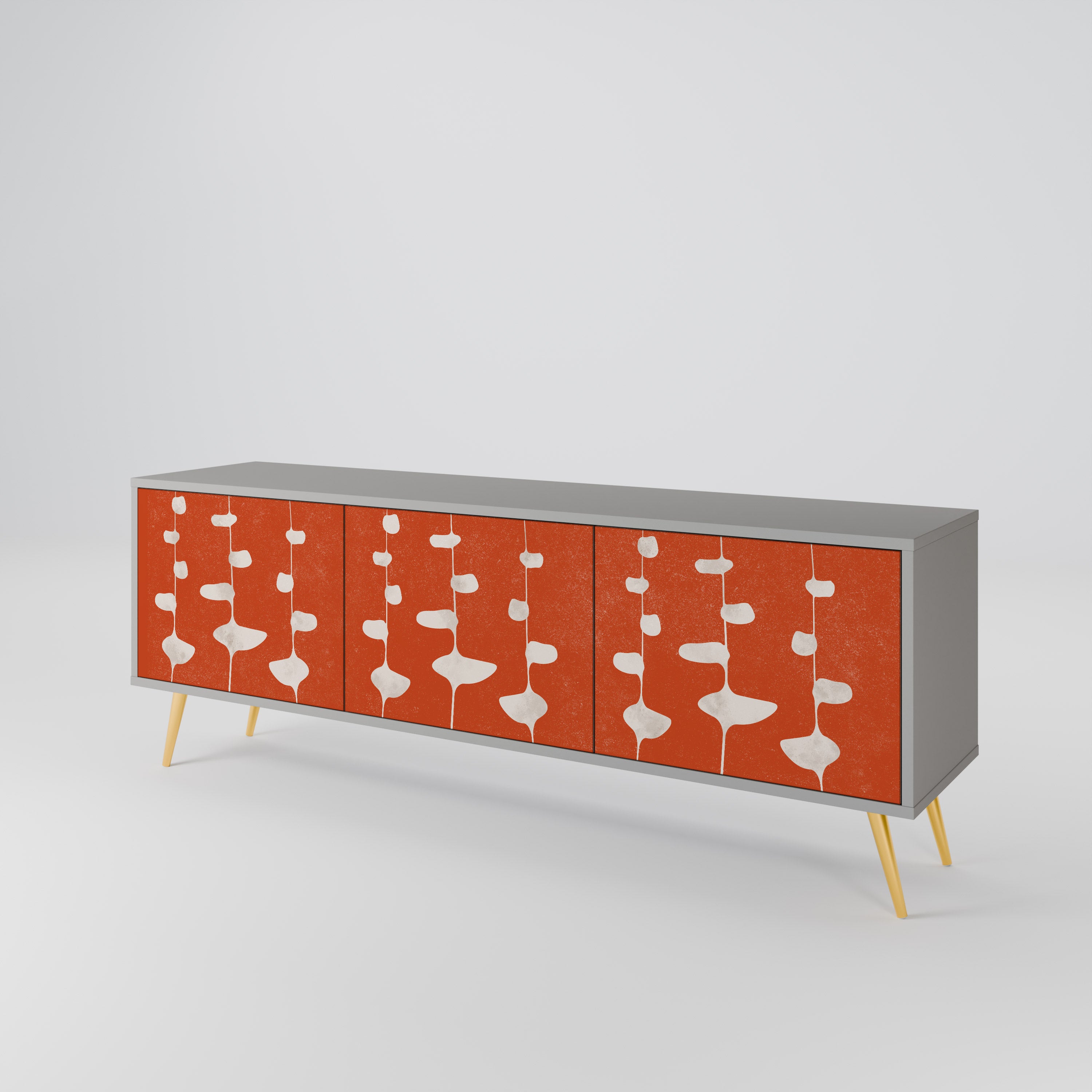COURAGE MOLD 3-Door TV Cabinet