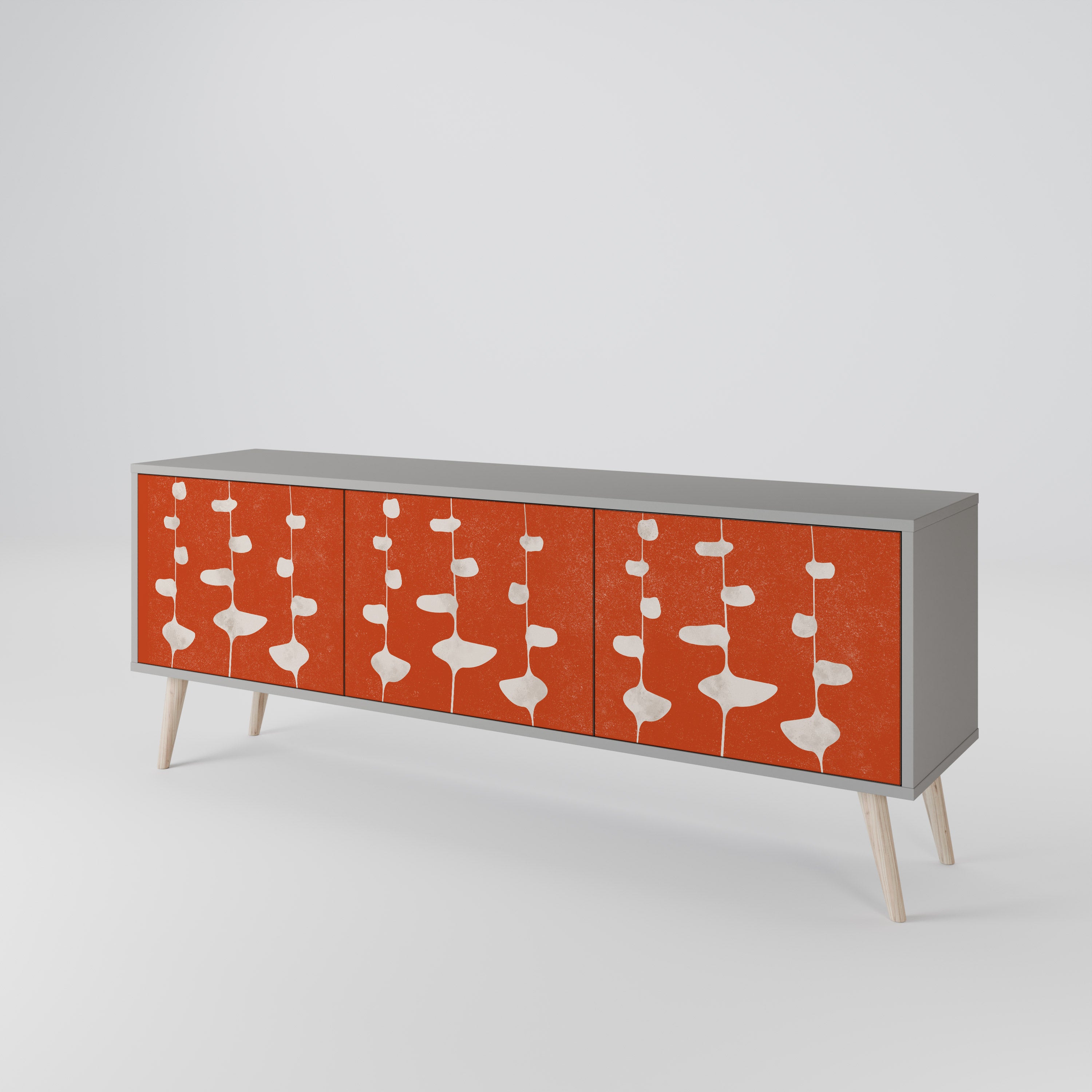 COURAGE MOLD 3-Door TV Cabinet