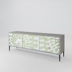 HELIX DANCE Móvel de TV com 3 Portas em Acabamento Cinzento