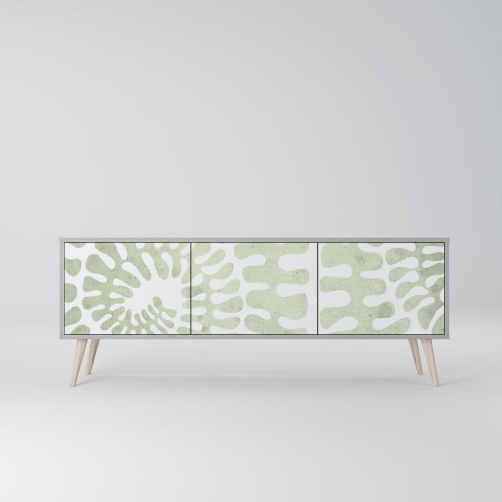 HELIX DANCE Móvel de TV com 3 Portas em Acabamento Cinzento