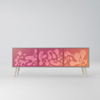 IRREGULAR PINK Móvel de TV com 3 Portas em Acabamento Cinzento