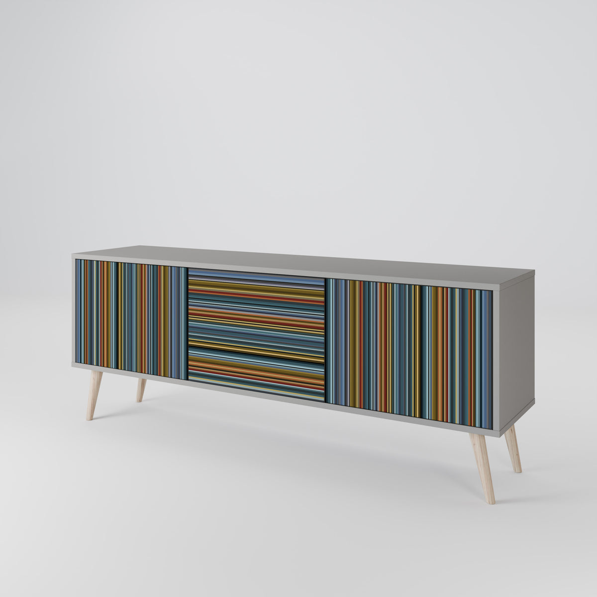 LINEOUT SPECTRUM 3-Door TV Cabinet