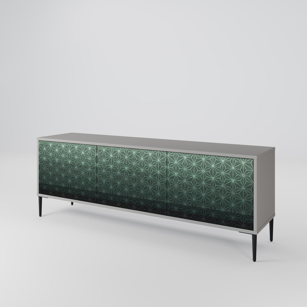 ORNAMENTAL GLIMMER Móvel de TV de 3 Portas