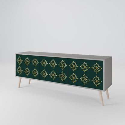 ROYAL MEDALLION 3-Door TV Cabinet