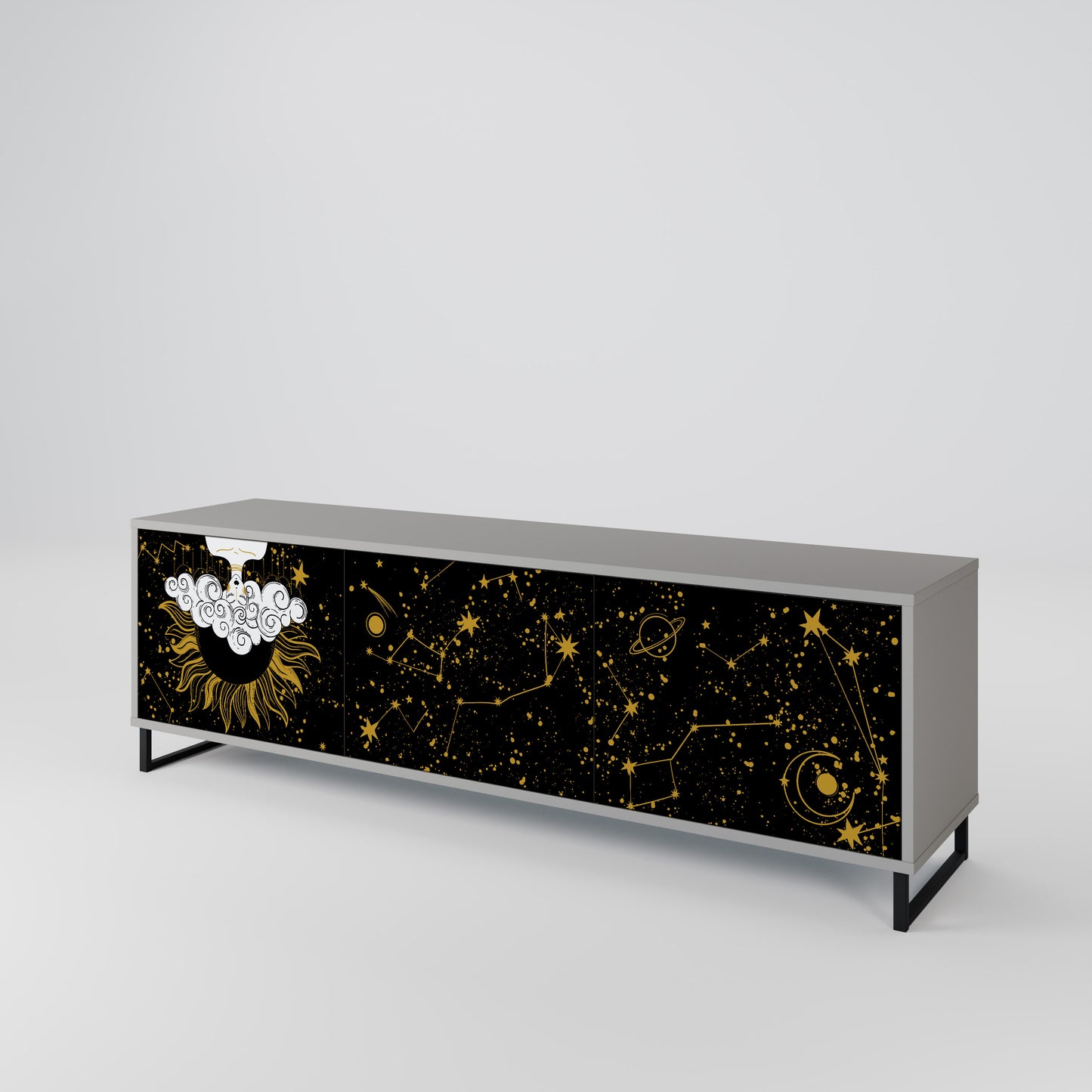 STELLAR CONSTELLATIONS Móvel de TV de 3 Portas