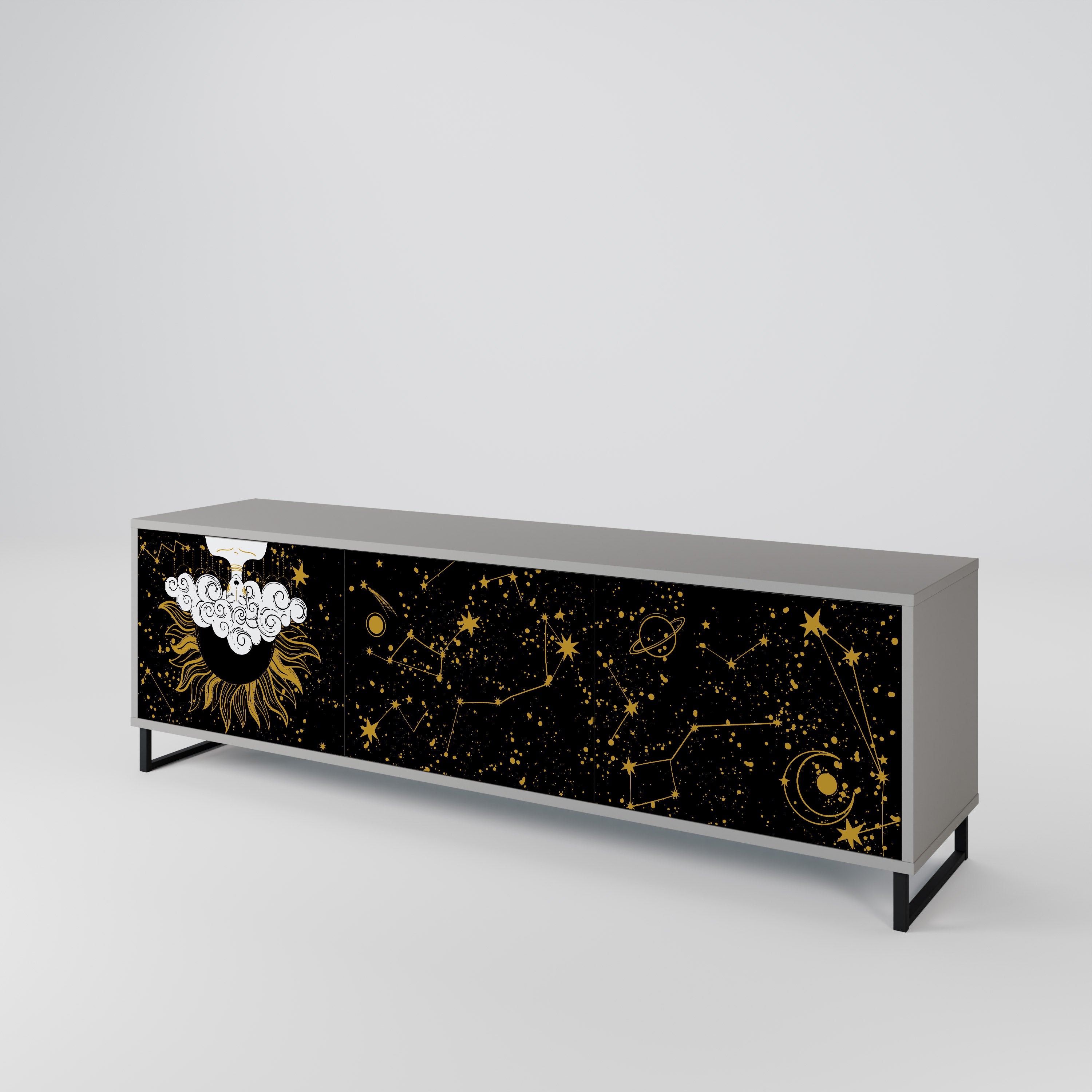 STELLAR CONSTELLATIONS Móvel de TV de 3 Portas