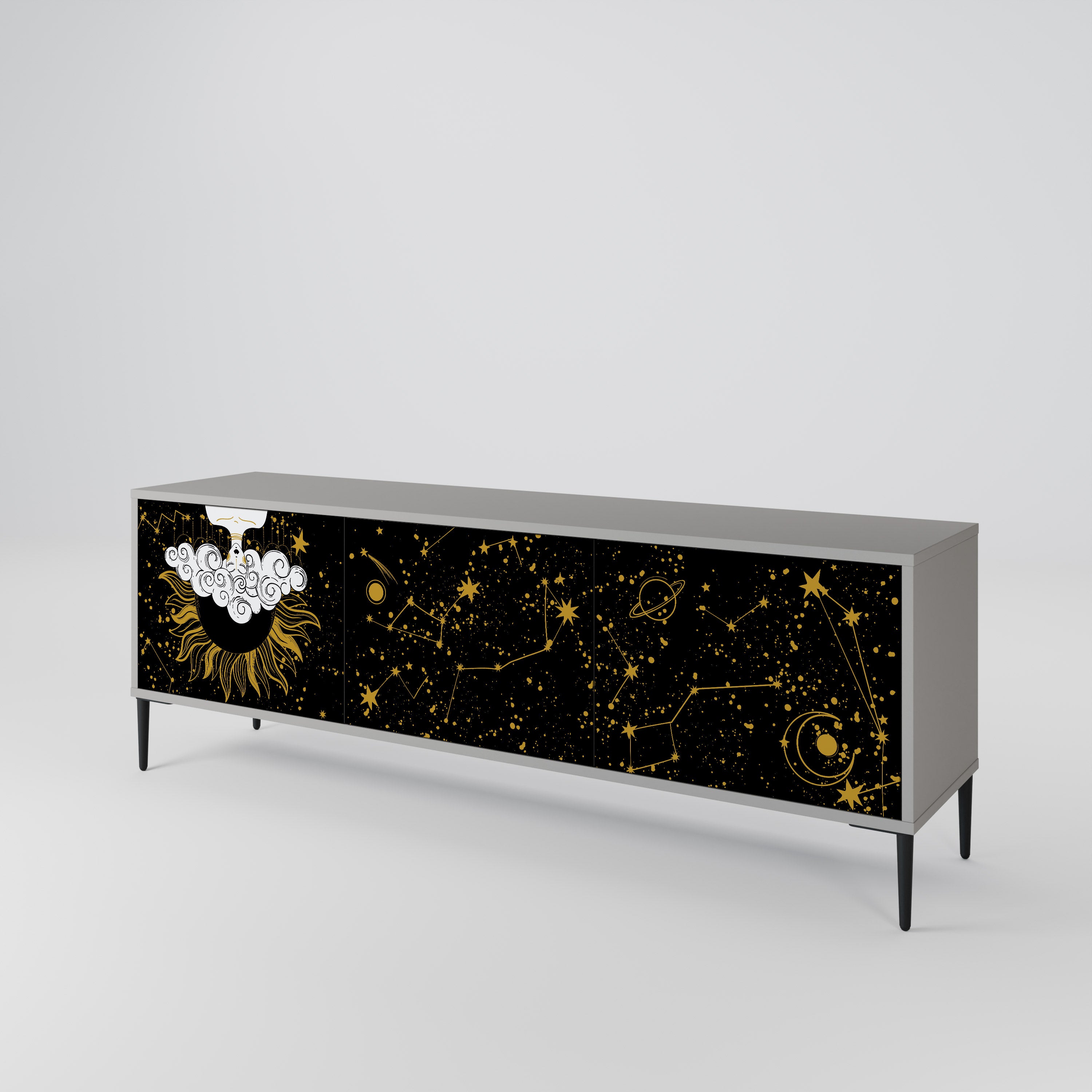 STELLAR CONSTELLATIONS Móvel de TV de 3 Portas