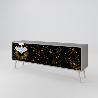 STELLAR CONSTELLATIONS Móvel de TV de 3 Portas
