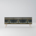 ROYAL ORDINARINESS Móvel de TV com 3 Portas em Acabamento Cinzento