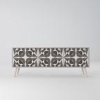 MONOCHROME NEXUS Móvel de TV com 3 Portas em Acabamento Cinzento