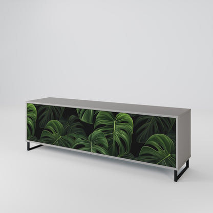 INFINITE MONSTERA Móvel de TV de 3 Portas
