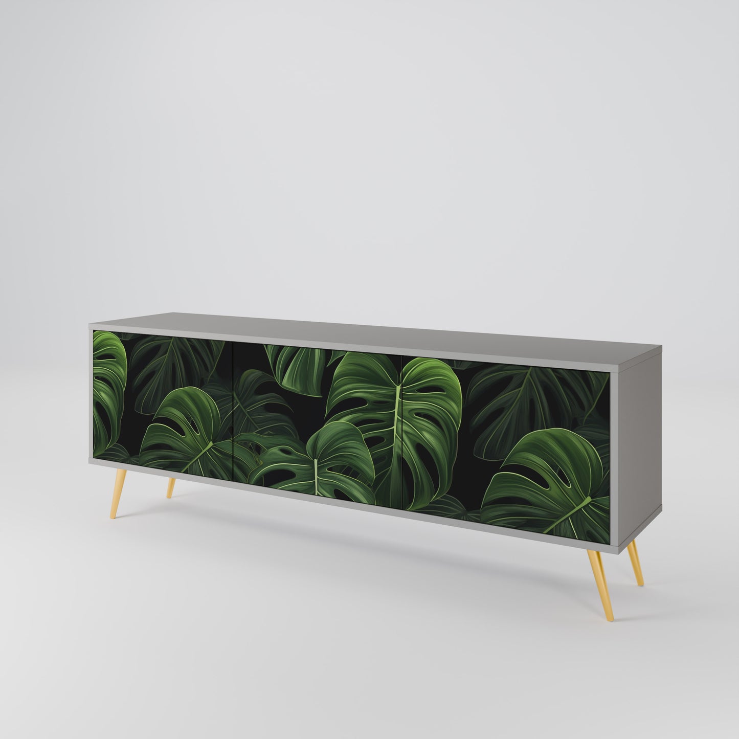 INFINITE MONSTERA Móvel de TV de 3 Portas