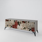 EPHEMERAL DAYS Móvel de TV com 3 Portas em Acabamento Cinzento