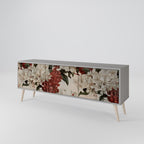 EPHEMERAL DAYS Móvel de TV com 3 Portas em Acabamento Cinzento