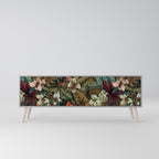 BOTANICAL EMERGENCE Móvel de TV com 3 Portas em Acabamento Cinzento