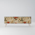 BLOOMING HARMONY Móvel de TV com 3 Portas em Acabamento Cinzento