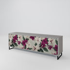 FLOWERET DREAM Móvel de TV com 3 Portas em Acabamento Cinzento