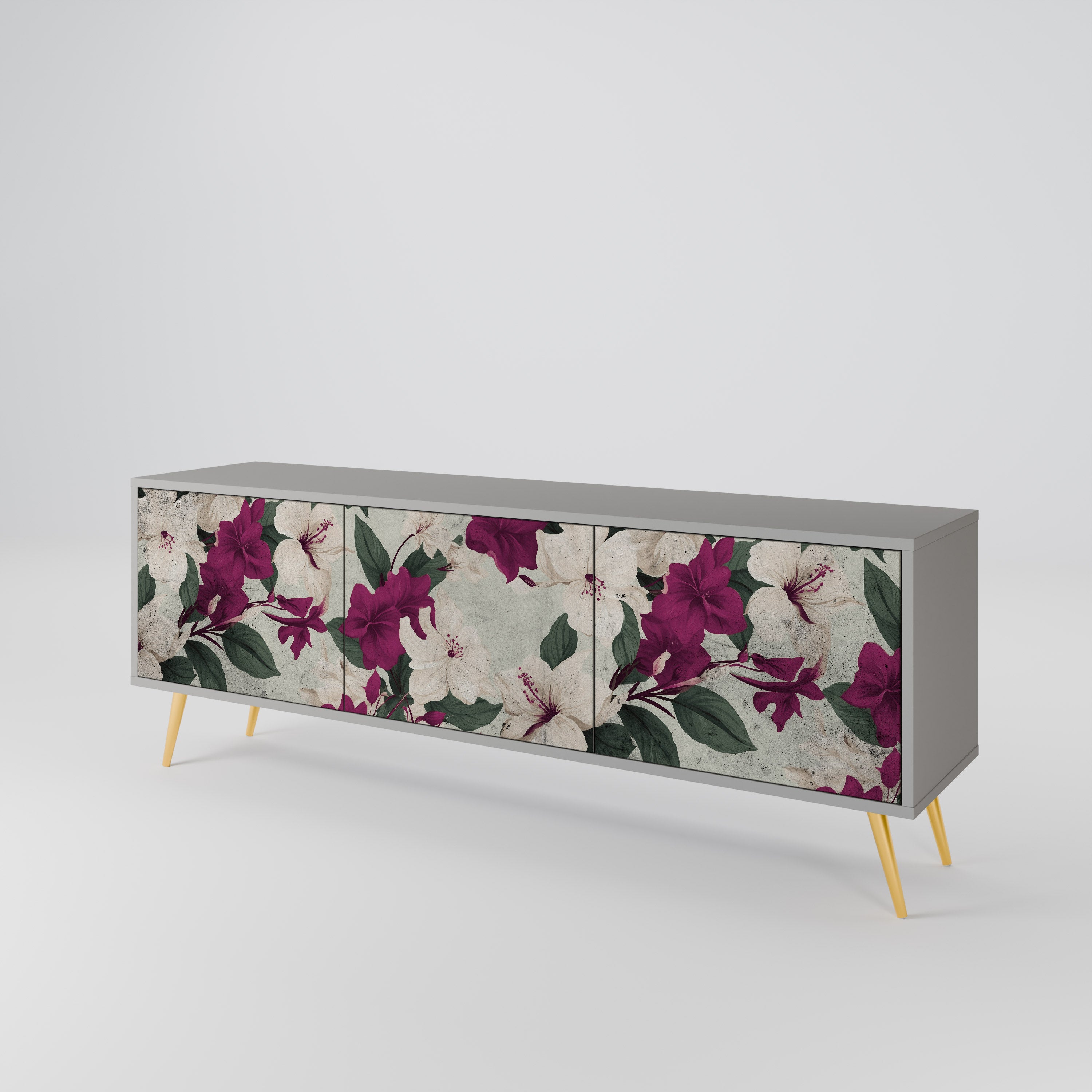FLOWERET DREAM Móvel de TV de 3 Portas