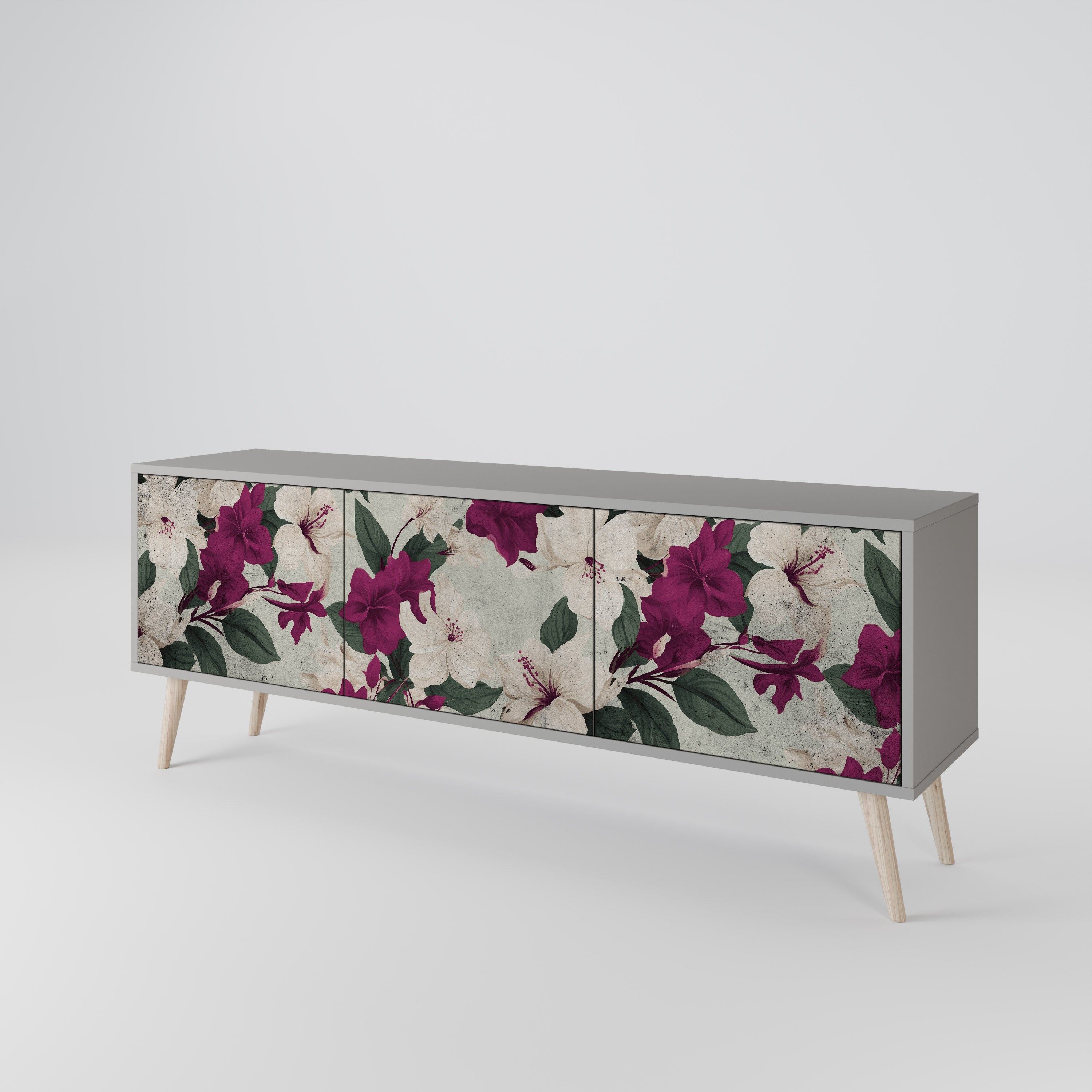 FLOWERET DREAM Móvel de TV de 3 Portas