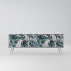 POPINJAY LOOK Móvel de TV com 3 Portas em Acabamento Cinzento