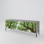 WILDERNESS DASH Móvel de TV com 3 Portas em Acabamento Cinzento